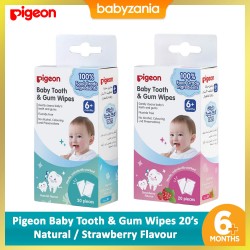 Pigeon Baby Tooth & Gum Wipes Tissue...